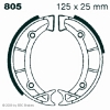 Preview: EBC 805 Premium Bremsbacken Aprilia Scarabeo 50 (2T) (HS/HL) (Modell Bremstrommel VA)