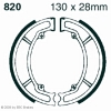 Preview: EBC 820 Premium Bremsbacken Sym Fiddle II 125