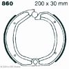 Preview: EBC 860 Premium Bremsbacken BMW R 100/7T (VA zwei Scheiben)