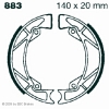 Preview: EBC 883 Premium Bremsbacken Gilera Built 50
