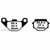 Preview: EBC FA067TT Redstuff Bremsbeläge KTM 125 D-XC/E-XC/E-GS