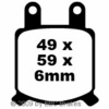 Preview: EBC FA076HH Goldstuff Bremsbeläge Gilera 200 T4/T4 C/T4 S