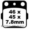 Preview: EBC FA084R Goldstuff Bremsbeläge Honda-Hm (Italien) CR 85 R/R2