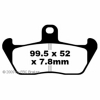 Preview: EBC FA163 Blackstuff Bremsbeläge Cagiva 750 Elefant