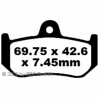 Preview: EBC FA320HH Goldstuff Bremsbeläge MV Augusta 910-Brutale S (Nissin Bremssattel)