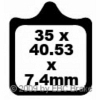Preview: EBC EPFA322/4HH Extreme Pro Bremsbeläge T.M. SMX 530 F