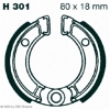 Preview: EBC H301 Premium Bremsbacken Husqvarna Husky Boy Drum front & rear