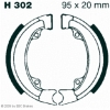 Preview: EBC H302G Premium Bremsbacken Water Grooved Honda NH 50 (Lead AF01/D716)