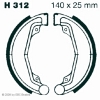 Preview: EBC H312 Premium Bremsbacken Honda CD 200 (TB)