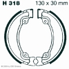 Preview: EBC H318 Premium Bremsbacken Honda CBX 125 (F)