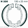 Preview: EBC H330G Premium Bremsbacken Water Grooved Honda CG 125 (BR-K/BR-T/95)