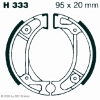 Preview: EBC H333 Premium Bremsbacken Honda NVS 501SH2/Today 50