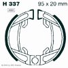Preview: EBC H337 Premium Bremsbacken Honda PX 50