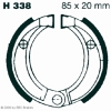 Preview: EBC H338G Premium Bremsbacken Water Grooved Roxon Fox 50 (Quad)