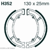 Preview: EBC H352 Premium Bremsbacken Honda SH 125 (Bremstrommel HA)