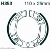 Preview: EBC H353 Premium Bremsbacken Hero Splendor Pro 100