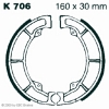 Preview: EBC K706 Premium Bremsbacken Kawasaki Z 440 C2