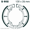 Preview: EBC S602G Premium Bremsbacken Water Grooved Kawasaki KH 125 K2-K10