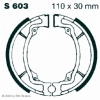 Preview: EBC S603 Premium Bremsbacken Hyosung FX 110 Midas - ECO/STD