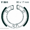 Preview: EBC Y501 Premium Bremsbacken Yamaha SA 50 M/ME (Passola)