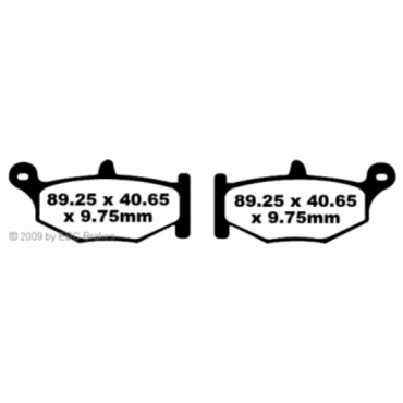 EBC FA419HH Goldstuff Bremsbeläge Suzuki GSR 600 K6