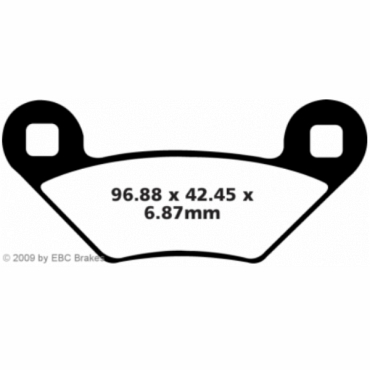 EBC FA475TT Redstuff Bremsbeläge Polaris 850 XP EPS Sportsman