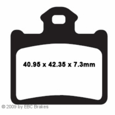 Preview: EBC FA602R Goldstuff Bremsbeläge KTM SX 85 ( 17/14Felgen)