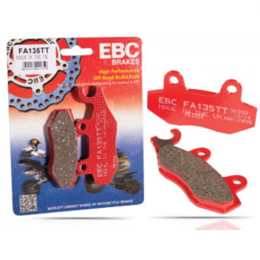 EBC FA054TT Redstuff Bremsbeläge Yamaha YFZ 350 U/B/D/E/F/G/H/J/K/L/M/N/P/R/S/T (Banshee)