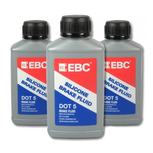 EBC Bremsflüssigkeit DOT5 BF005 (Silikon-Bremsflüssigkeit) 250ml